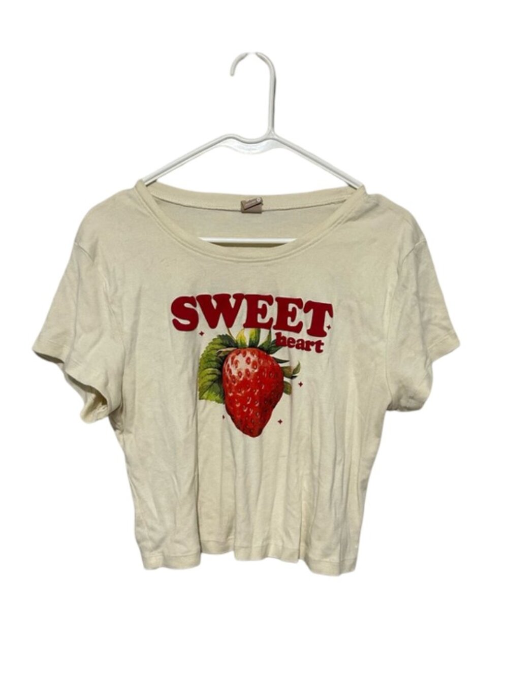 Sweet Strawberry XL Graphic Tee Shirt